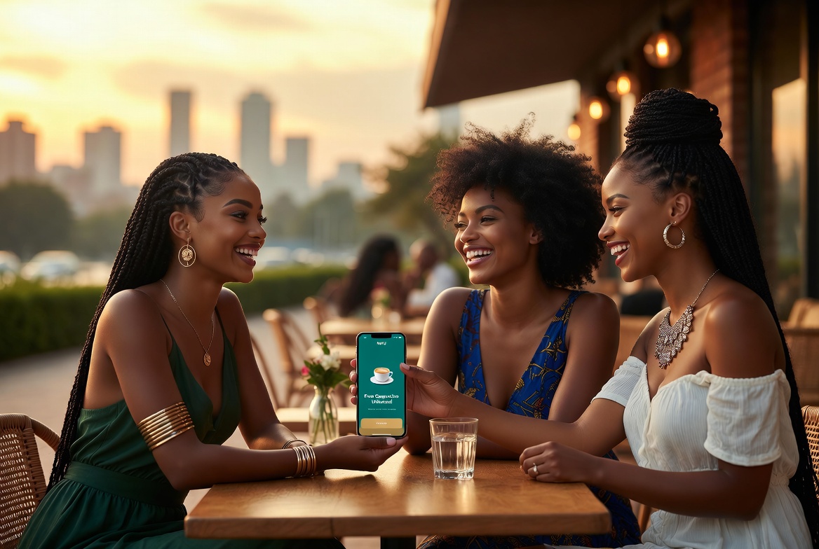 Friends celebrating NIFU rewards